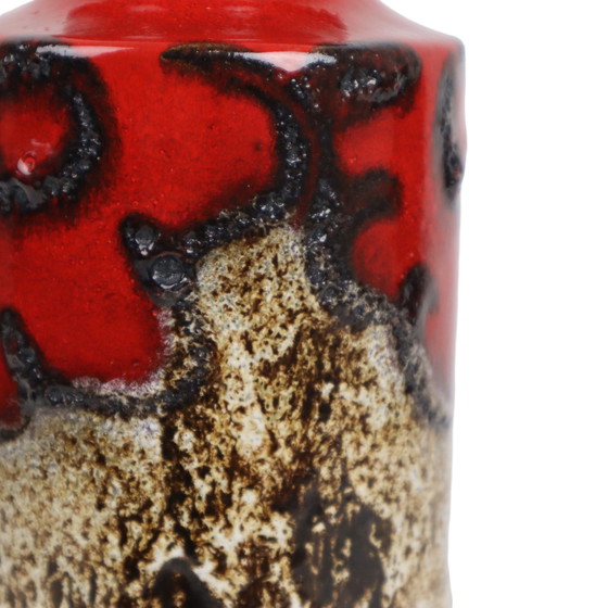 Image 1 of Rote Fat Lava Vase Scheurich
