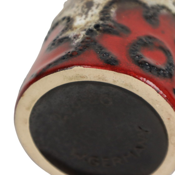 Image 1 of Rote Fat Lava Vase Scheurich