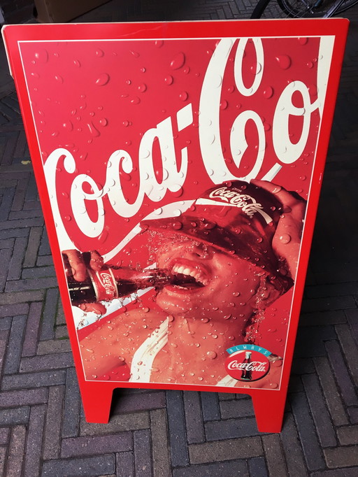 Coca-Cola-Werbeschild von 1970