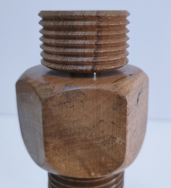 Image 1 of Pfeffermühle Design Borel Holz 70er Jahre