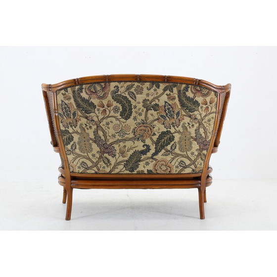 Image 1 of Zweisitzer-Sofa aus Rattan, Italien 1960er Jahre