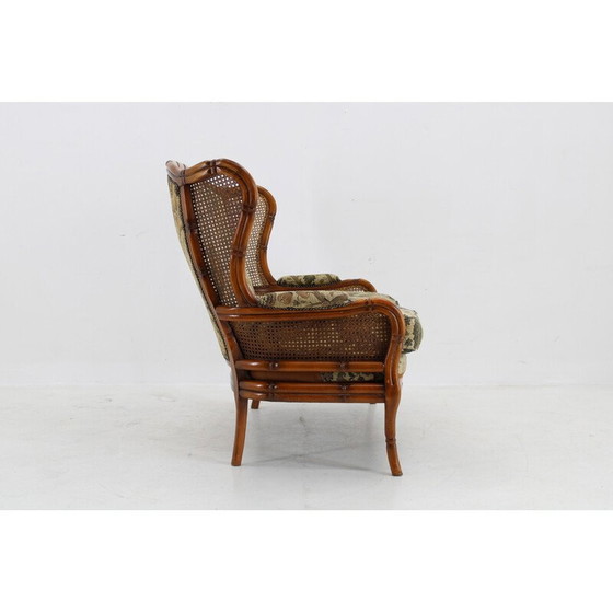 Image 1 of Zweisitzer-Sofa aus Rattan, Italien 1960er Jahre