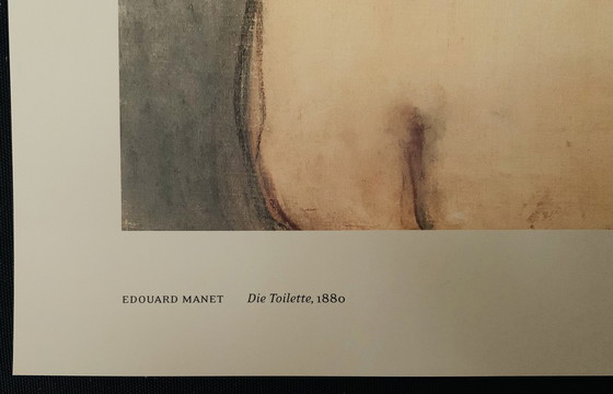 Image 1 of Claude Monet, "Die Toilette, 1880". Signiert mit Eintragung im Impressum Copyright "Stiftung Sammlung E. G. Bührle, Zürich".