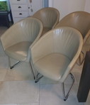 4x Artifort Megan Sessel