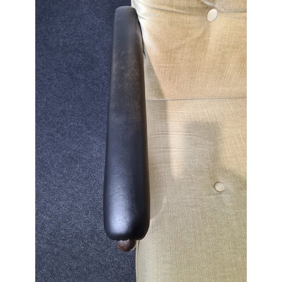 Image 1 of Vintage-Drehsessel aus Samt