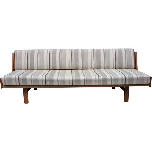 Vintage-Tagesbett oder 3-Sitzer-Couch von Hans Wegner für Getama modell 258