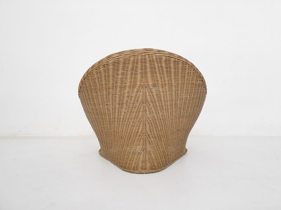 Image 1 of Rattan Zen Meditation Lotus Lounge Stuhl, 1960'S