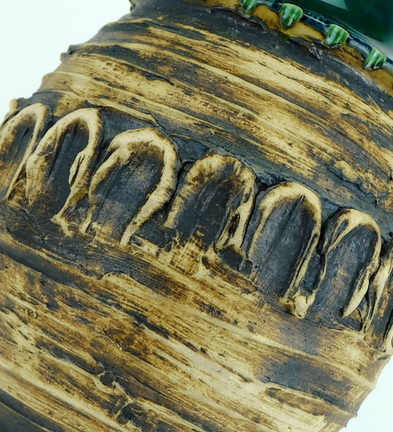 Image 1 of Carstens Vase mit rauer Glasur Modell 29-30 A 1960er Jahre