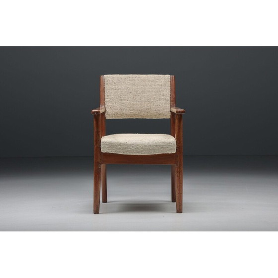 Image 1 of Vintage Chandigarh Sessel von Pierre Jeanneret, 1950er Jahre