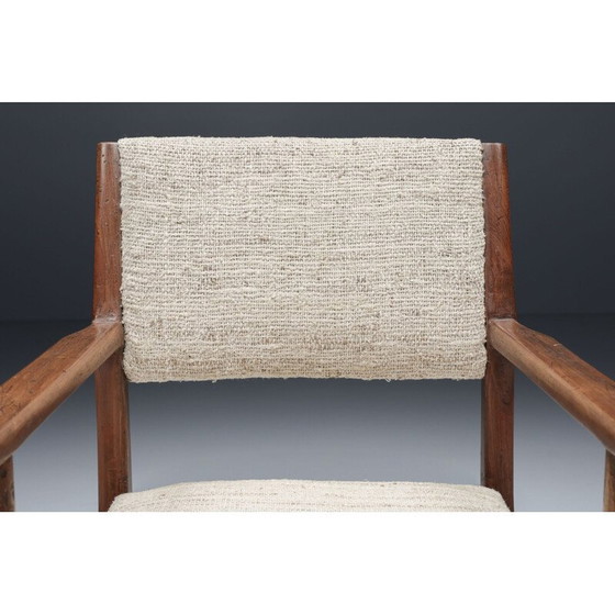 Image 1 of Vintage Chandigarh Sessel von Pierre Jeanneret, 1950er Jahre
