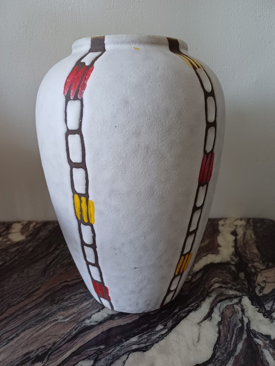 Image 1 of JASBA Vase Ende 1950er Jahre Keramiek