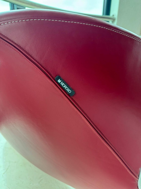 Image 1 of 2x Moroso Fjord & Stones Drehsessel mit 2 X Fußhocker