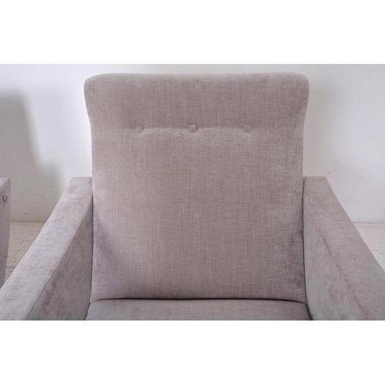 Image 1 of Paar Vintage-Sessel von Joseph-André Motte für Steiner, 1955