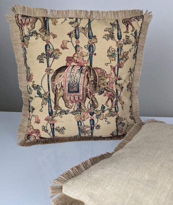 Image 1 of 2X Vintage-Kissen von Gaston und Daniela