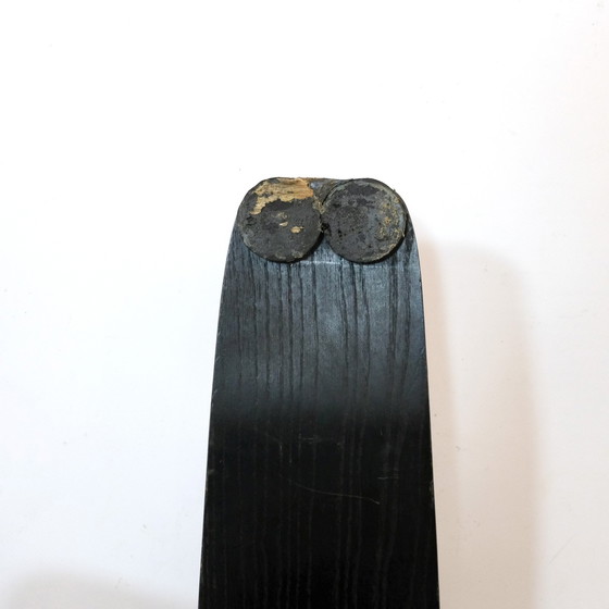 Image 1 of Satz von 4 Vintage-Stühlen aus Holz und Sperrholz von Charles und Ray Eames, 1950er Jahre