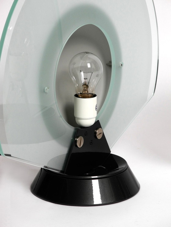 Image 1 of Paar große Tischlampen aus den 1980er Jahren von Pier Giuseppe Ramella für Arteluce Modell Tikal