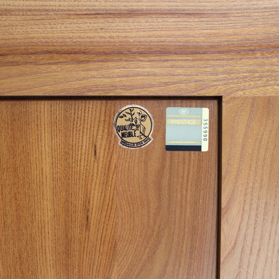 Image 1 of Vintage-Sideboard aus massivem Ulmenholz, Frankreich, 1970er Jahre