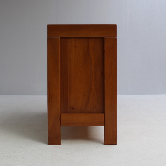 Image 1 of Vintage-Sideboard aus massivem Ulmenholz, Frankreich, 1970er Jahre