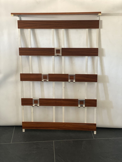 Vintage deutscher Wandgarderobe