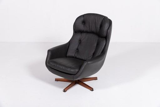 1970'S Vintage skandinavischen Design Swivel Lounge Chair von Nils Yngve für Ikea
