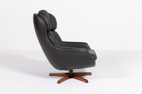1970 S Vintage skandinavischen Design Swivel Lounge Chair von Nils Yngve fur Ikea 539 Whoppah