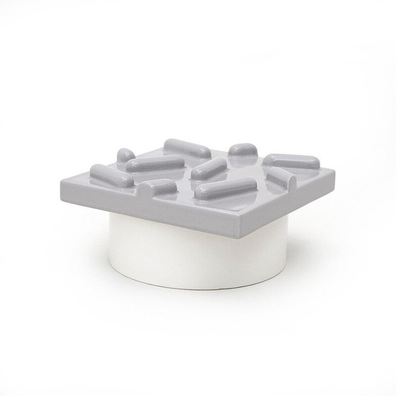 Image 1 of Paar Vintage-Schalen mit Deckel von Luigi Castaldi und Massimo Materassi für Mas, 1980er Jahre