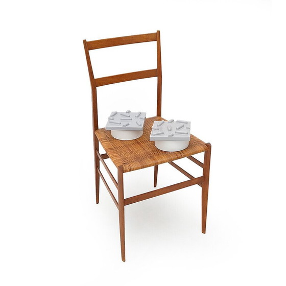 Image 1 of Paar Vintage-Schalen mit Deckel von Luigi Castaldi und Massimo Materassi für Mas, 1980er Jahre