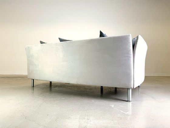 Image 1 of Sofa Eckcouch Franz Fertig Taipei Stoff Samt Ecksofa Design
