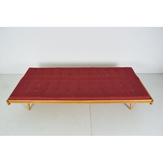 Image 1 of Vintage Klappsofa, Tschechoslowakei 1960er Jahre