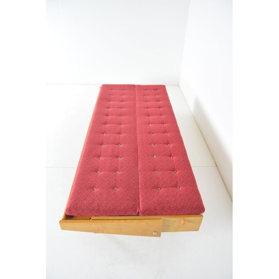 Image 1 of Vintage Klappsofa, Tschechoslowakei 1960er Jahre