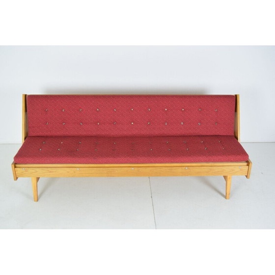 Image 1 of Vintage Klappsofa, Tschechoslowakei 1960er Jahre