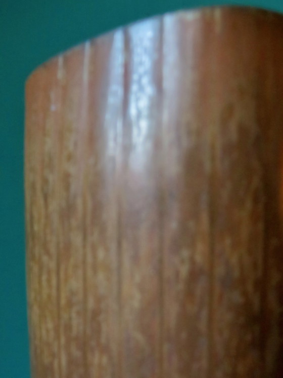 Image 1 of Vase aus Steingut in Braun-, Taupe- und Ockertönen von Gunnar Nylund für Rorstrand. Schweden 1960