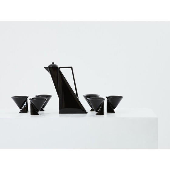 Image 1 of Vintage-Keramik-Kaffeeservice von Pierre Casenove für Studio Salins, 1980