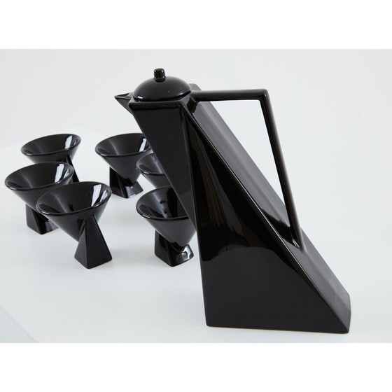 Image 1 of Vintage-Keramik-Kaffeeservice von Pierre Casenove für Studio Salins, 1980