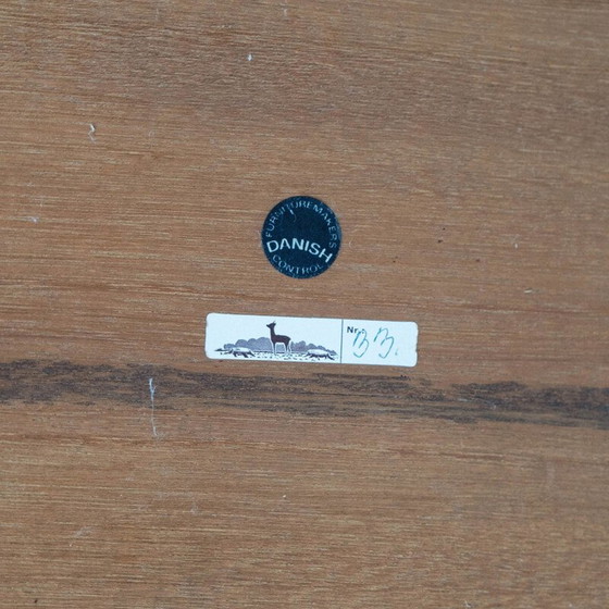 Image 1 of Vintage Couchtisch aus Palisanderholz von Severin Hansen für Haslev Furniture, 1960
