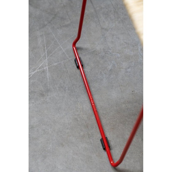 Image 1 of Vintage Stuhl aus gebogenem Eisen und Stroh, Italien 2000er