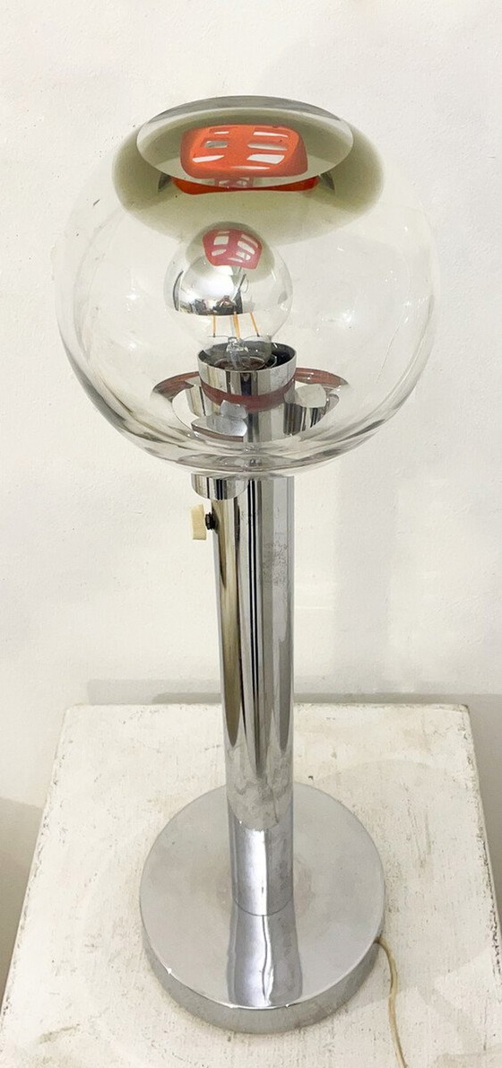 Image 1 of Mid Century Modern Tischlampe von Laura Diaz Santillana, 1970S