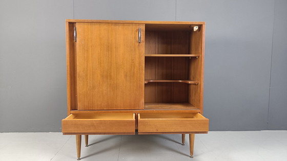 Image 1 of Mid Century Keramik Barschrank von Vigneron, 1960er Jahre