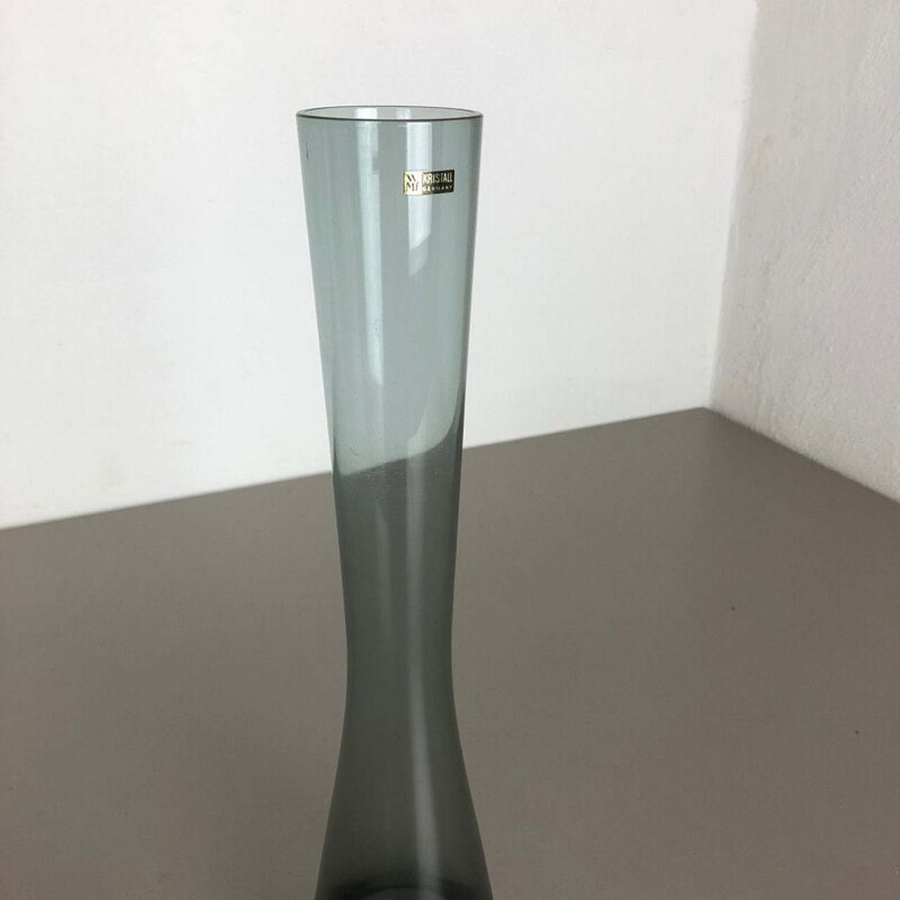 Vintage Turmalin Vase von Wilhelm Wagenfeld für WMF Deutschland