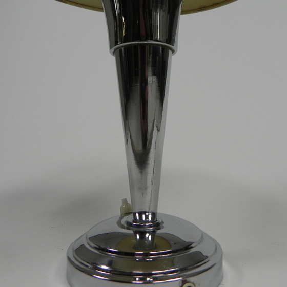 Image 1 of ART DECO SCHREIBTISCHLAMPE, PILZLAMPE