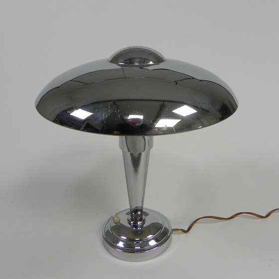 Image 1 of ART DECO SCHREIBTISCHLAMPE, PILZLAMPE