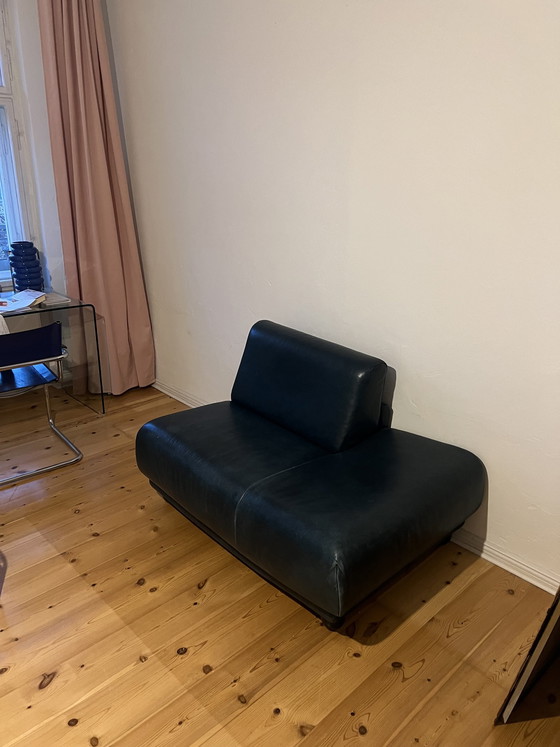 Image 1 of Vintage Laauser Leder Modul Couch