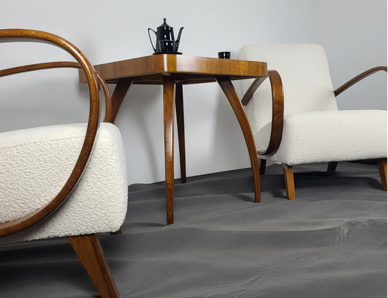 Image 1 of UP Zavody Couchtisch H-259 entworfen von Jindrich Halabala