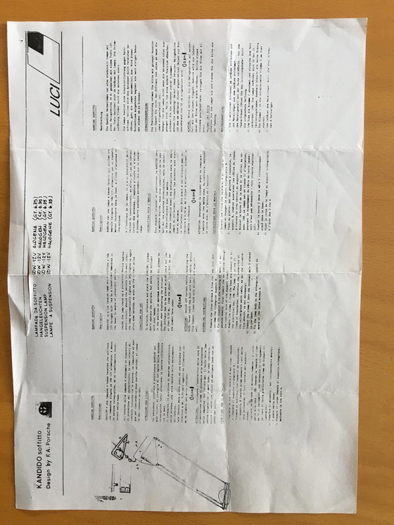 Image 1 of Porsche Design Kandido Lampe