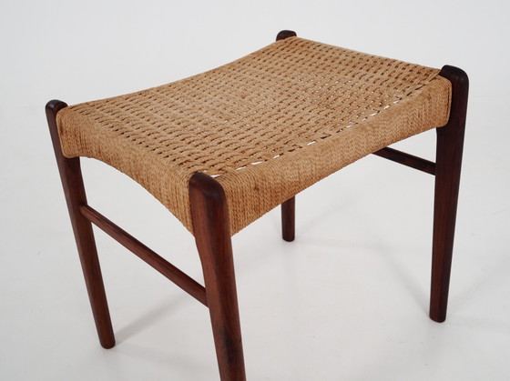 Image 1 of Fußstütze aus Rosenholz, Dänisches Design, 1970er Jahre, Produktion: Dänemark