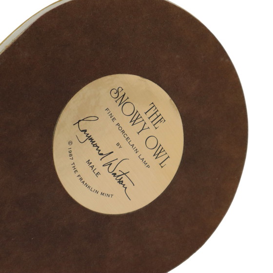 Image 1 of Die Schneeeulenlampe Raymond Watson