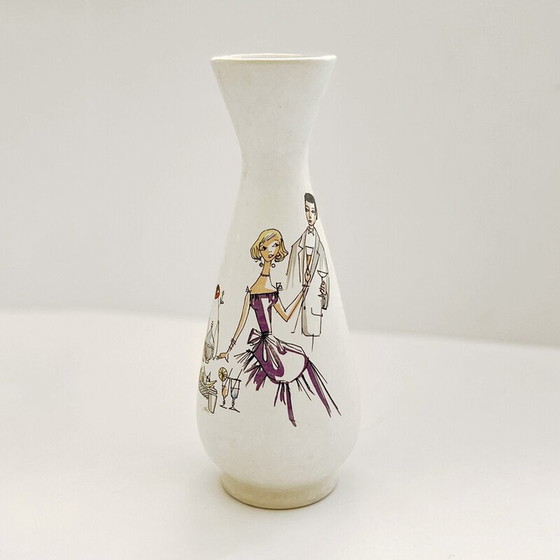 Image 1 of Vintage Keramikvase von Bay Keramik, Deutschland 1970er Jahre