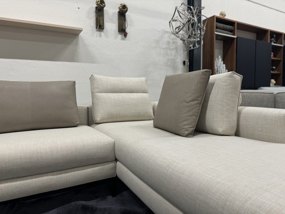 Image 1 of Design On Stock Aikon Lounge Ecksofa Senna Stoff Creme