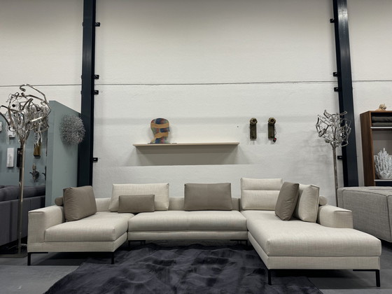 Image 1 of Design On Stock Aikon Lounge Ecksofa Senna Stoff Creme