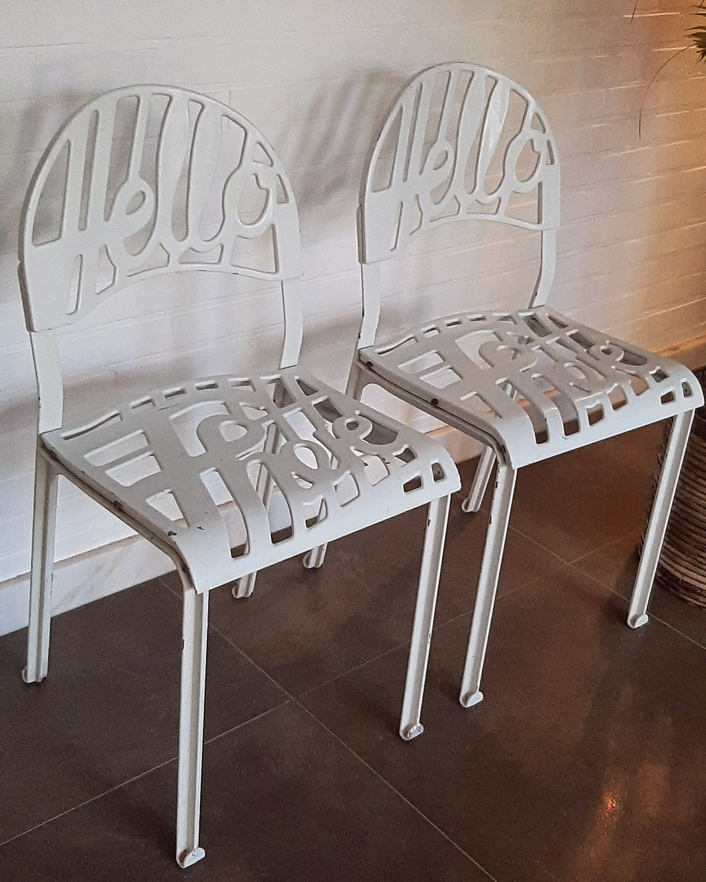 2x Hello There Stühle von Jeremy Harvey für Artifort